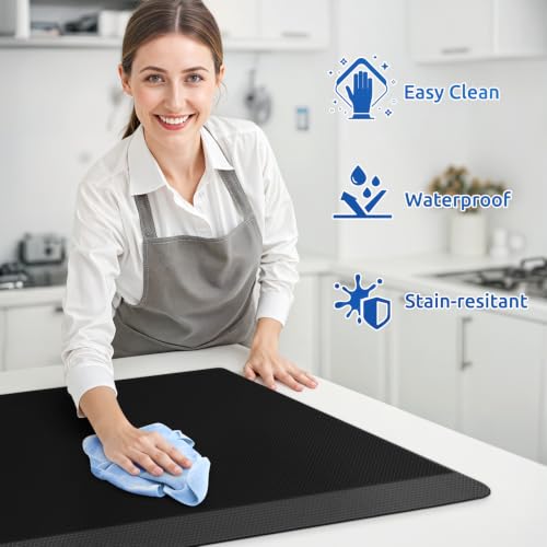 2PCS Kitchen Rugs Anti (2 Count)