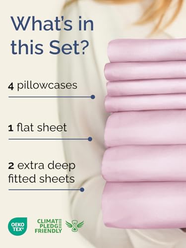 Extra Deep Split King Sheet Set