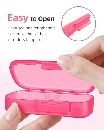 Weekly Pill Organizer with Large Capacity (7 Count)