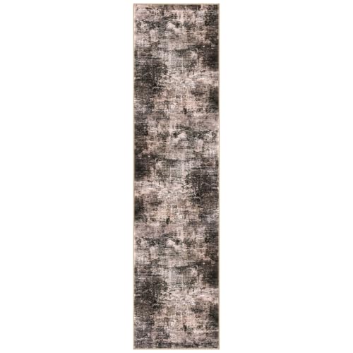 Abstract Runner Rug 3x12 Ft Washable Runners for Hallways