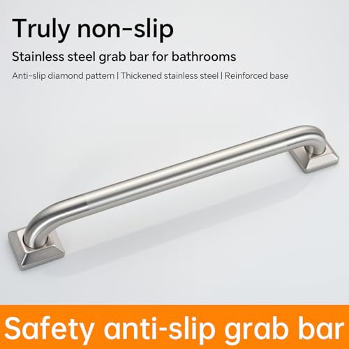 500lb Capacity Stainless Steel Grab Bar