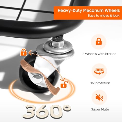 Laundry Hamper with Wheels (99.68 Ounce)