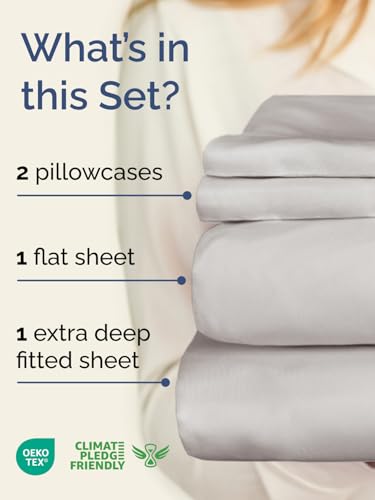 Extra Deep Twin Sheet Set (4 Piece Set)