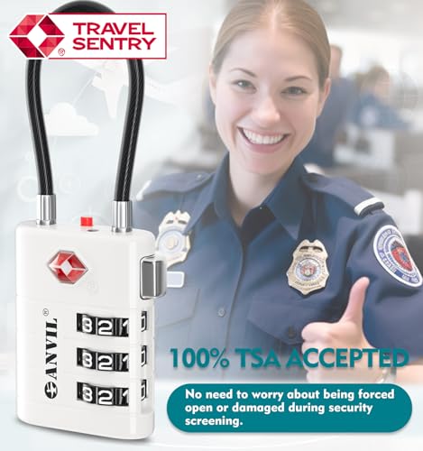 TSA Approved Luggage Locks (2 Count)