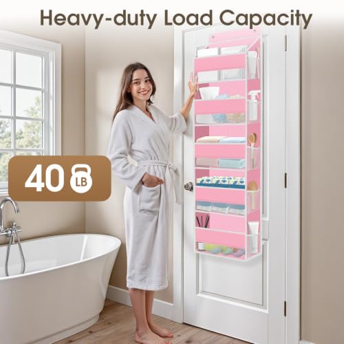 1Pack Over The Door Organizer Large Capacity Hanging Storage Room Organizer