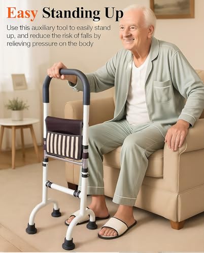 Stand Assist Aid for Elderly; Mobility Aids for Seniors; Couch Toilet Assist Rail; Knee Surgery Recovery Aids; Height Adjustable ; Weight 5lbs