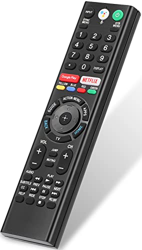 for Sony-TV-Remote-Voice, Replacement for Sony Bravia Remote RMF-TX310U for All OLED LED Smart TVs with Voice Control, 1-Year Warranty