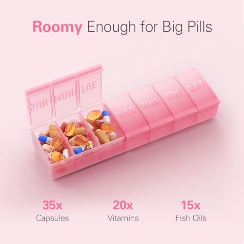 Large Pill Organizer Weekly