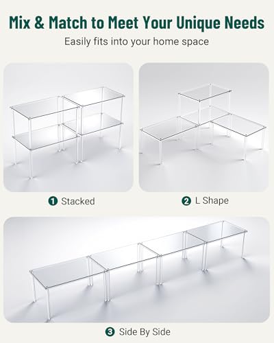 Acrylic Cabinet Organizer Set of 4 (4 Count)