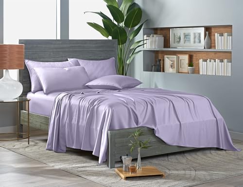 Full Sheets Genuine 100% Organic Viscose Derived from Bamboo Bed Sheet Set