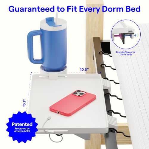 Bedside Shelf for Dorm Room