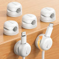 6 Pack Rotatable Cord Organizer (6 Count)