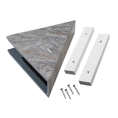 Vinyl Shower Shelf in Spanish Marble