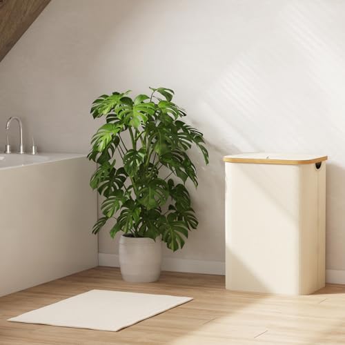 80L Laundry Basket with Lid