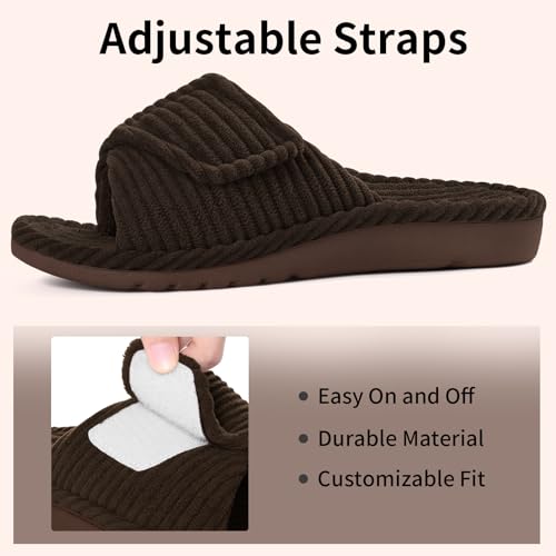 Orthopedic Slippers for Women Arch Support House Shoes