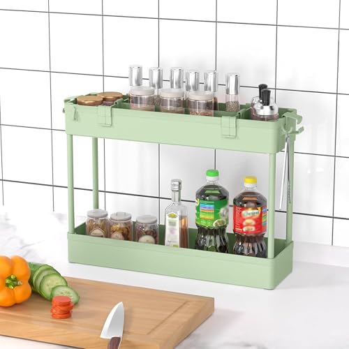 2 piece Set Slim Storage Cart 3 Tier (2 Count)