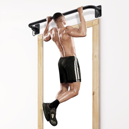 Fully Welded Pull Up Bar Wall Mount Heavy Duty Doorway Chin