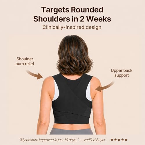 Invisilite Posture Corrector for Women Adjustable Upper Back Brace