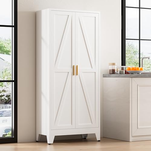 61" Tall Metal Pantry Cabinet