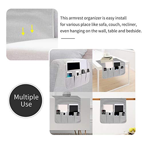 Sofa Armrest Organizer