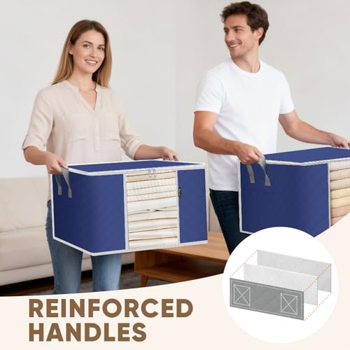 4 Pack Clothes Storage Bags (4 Count)