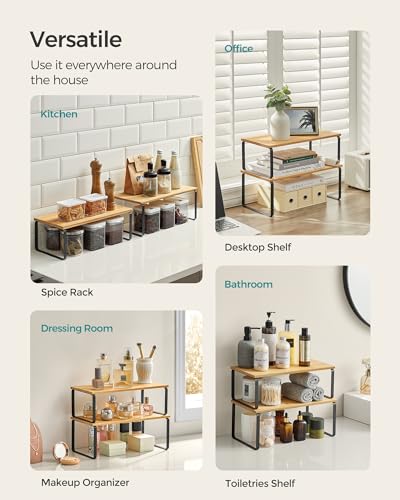 Cabinet Organizer Shelf (4 Count)