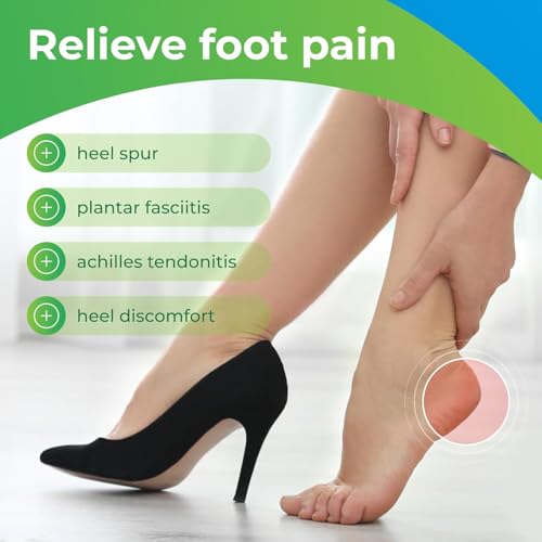 Gel Heel Cups for Heel Pain Relief
