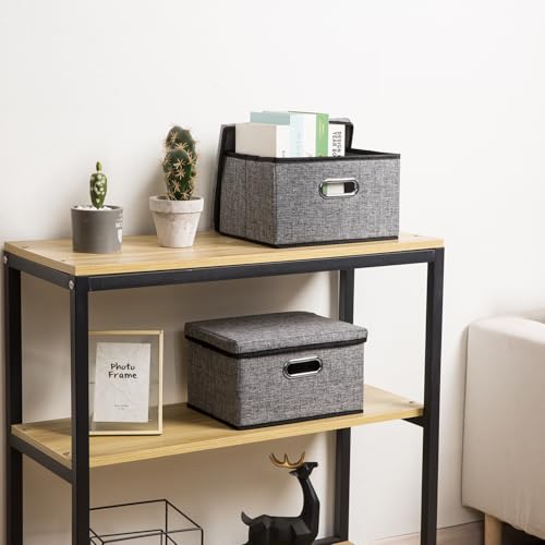 Storage Bins with Lids [3 (3 Count)