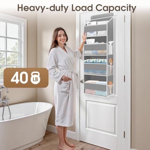 1 Pack Over The Door Organizer Hanging Storage Room Organizer