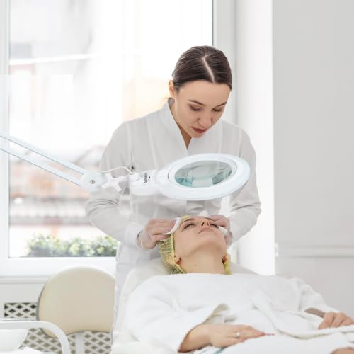 Bifocal Magnifying Lamp with Clamp
