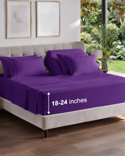 Extra Deep Flex Top Split Head King Sheet Set