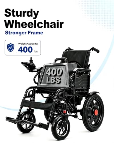 Heavy Duty Foldable Electric Wheelchair for Adults & Seniors