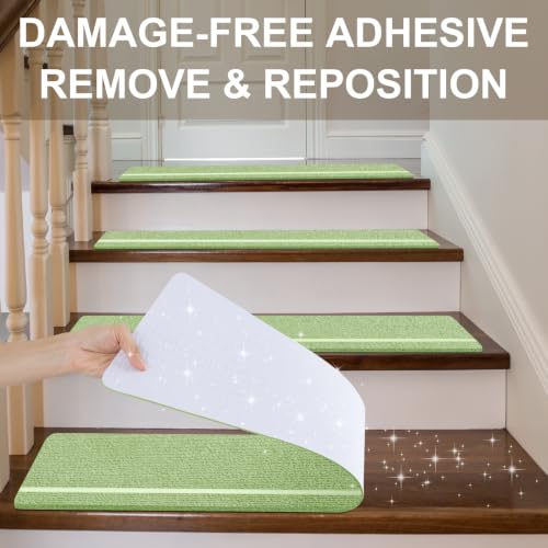 Non Slip Stair Treads for Wooden Steps Indoor