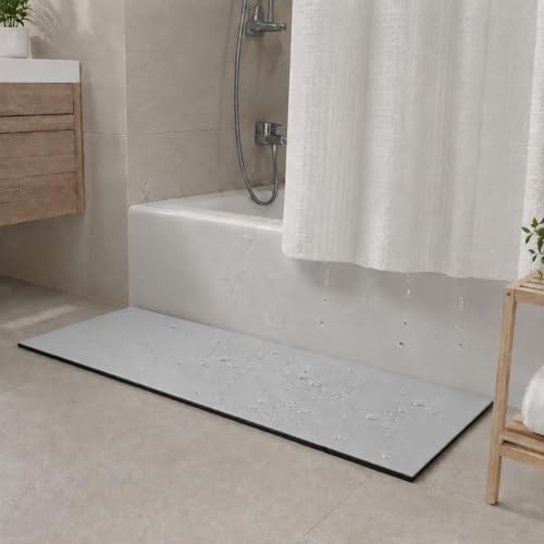 Super Absorbent Bath Mat for Shower & Tub (86.4 Sq Ft)