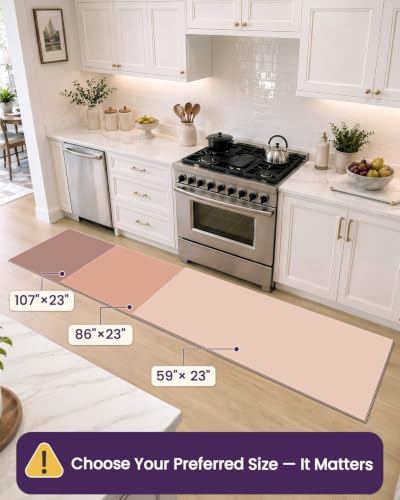 Kitchen Floor Mats Cushioned Anti Fatigue Runner Rug 23x59 Dark Grey (11.5 Sq Ft)