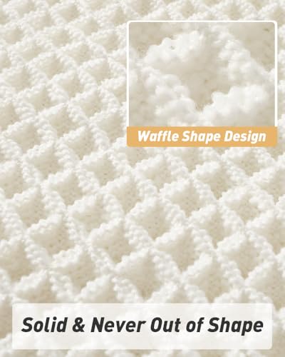 Upgraded Waffle Bath Mat (3 Sq Ft)