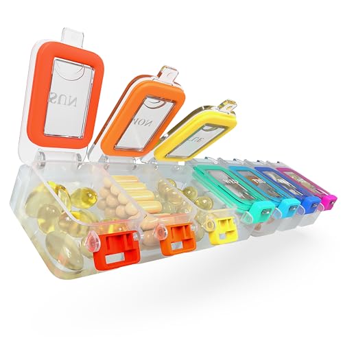 Weekly Pill Organizer 1 time a Day (7 Count)