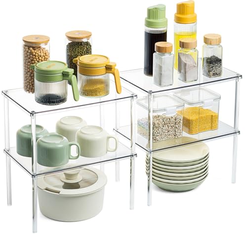 Acrylic Cabinet Organizer Set of 4 (4 Count)