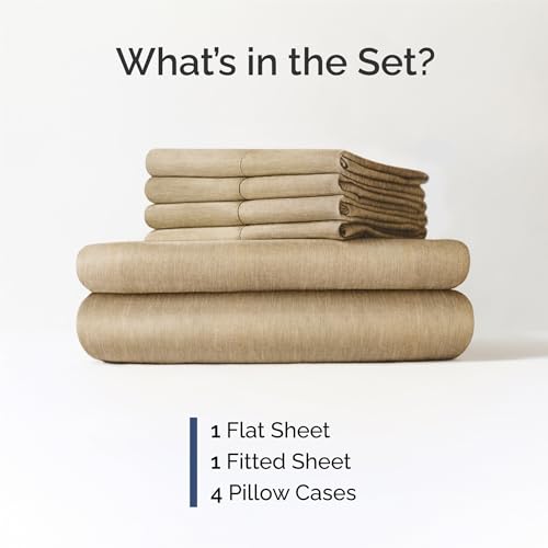 King 6 Piece Bed Sheet Set
