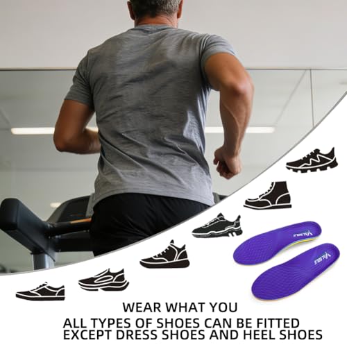 Heavy Duty 220+ lbs Orthotic Inserts for Plantar Fasciitis