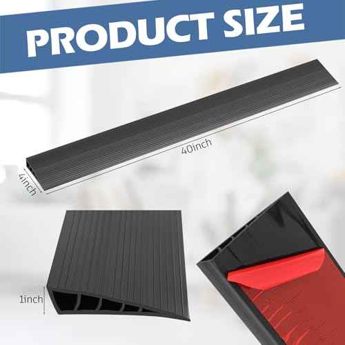 2 Pack 1 Inch Threshold Ramps for Doorways