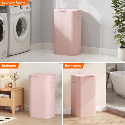 105L Large Laundry Basket with Lid