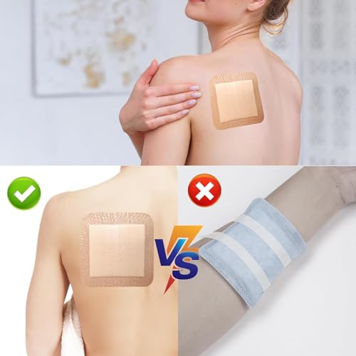Upgraded Silicone Super Absorbent Dressing (10 Count)