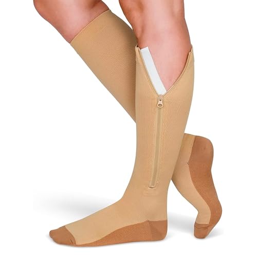 Zipper Compression Socks for Men & Women
