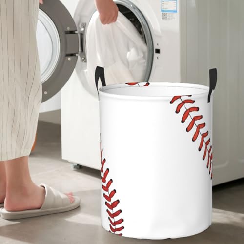 Laundry Basket Baseball Ball Collapsible Large Capacity