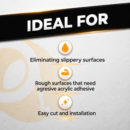 WOD Heavy Duty Anti Slip Tape Orange (60 Feet)