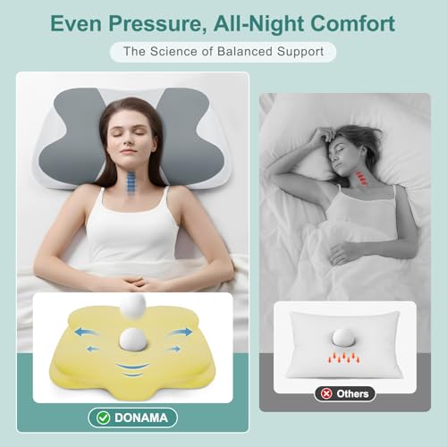 Cervical Pillow Ergonomic Memory Foam Pillow for Neck Support