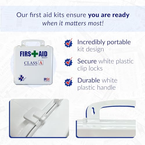 Mfg Class A 21 Plus First Aid Kit for Businesses (147 Count)