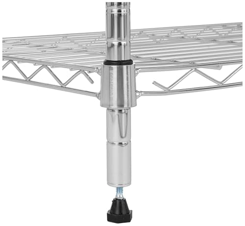 5 Shelf Tower Adjustable Storage Shelving Unit