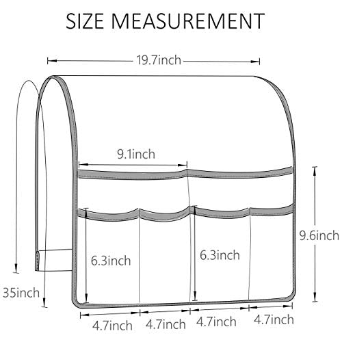 Sofa Armrest Organizer Non
